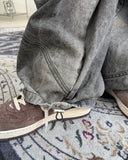 Lowwood Dirty Washed Balloon Denim Pants