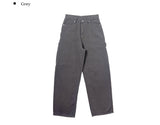 Teto Cargo Carpenter Cotton Wide Pants