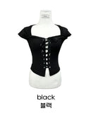 Ribbon Corset Tee