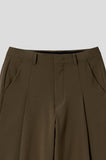 Rude wide pin tuck slacks