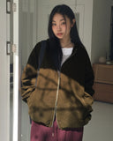 Sideon Corduroy Two-Way Hood Zip-up Jacket