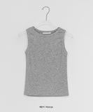Tekong Basic Color Rib Sleeveless