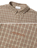 Small Logo Embroidered Pocket Check Shirt