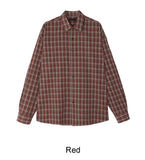 Dehen Oversized Fit Checkered Shirt
