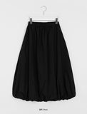 Kitsuna Banding Balloon Long Skirt