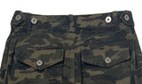 Naun Camo Back Pocket Snap Military Wide Pants