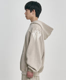 Cross Symbol Raglan Hoodie