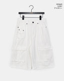 Effen Cargo Pocket Button Bermuda Pants
