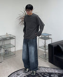 Rec Damage Balloon Denim Pants