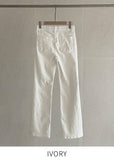 Eve Semi Bootcut Cotton Pants