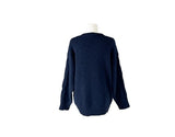Megan Ribbon Overfit Round Knit