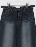 Corico Bijo Pocket Washing Wide Denim Pants