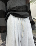 Linedine pin tuck bermuda pants