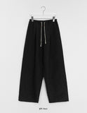 Upol Summer Stripe Banding Wide Pants