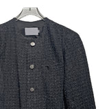 Proi Denim Tweed Round Jacket
