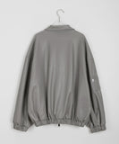 Core Pocket Two-Way Over Leather Jacket