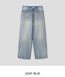 Tero Double Back Pocket Embossed Denim Pants