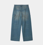 BACK-POINT DENIM PANTS