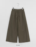 Mocku Banding Nylon Cargo Wide Pants
