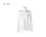 Conf Cut Ribbed Unbalanced Muffler Slim Fit T-shirt