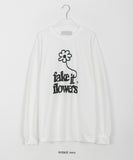 [unisex] Kyoa Flower Printing Long Sleeve Tee