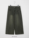 Dottio String Washing Wide Pants