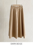 Joanne Flared Long Skirt (belt set)