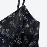Minuin Velour Sleeveless One Piece