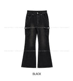 Zesty Cargo Bootcut Denim Pants