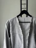 Linen deck cropped jacket