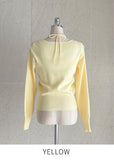 Candy Halter Round Knit