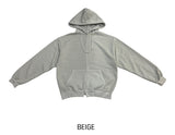Meti Pigment Overfit Hood Zip-Up