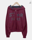 Hugo Star Two-Way Hooded Zip-Up