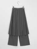 Klhor Stripe Skirt Pants