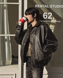 Fodeli Leather Over Padding Jacket