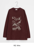 Kan Love Printing Over Long Sleeve Tee