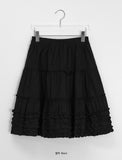 Jedind Frill Banding Midi Skirt