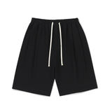COTTON PINTUCK SHORTS