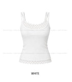 Cheek Flower Layered Sleeveless