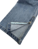 SIDE ZIPPER DEMIM