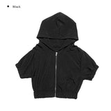Tora Nylon Hood Zip-Up Jacket