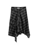 Sherbell Pocket Wrap Layered Skirt