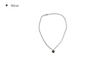 Snell Heart Silver High Teen Necklace