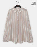 Keron Overfit Striped Shirt