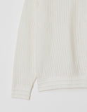 BUTTER CREAM KNIT SHIRTS