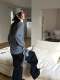 RAW CURVE STITCH DENIM