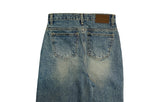 Naf washed denim wide pants