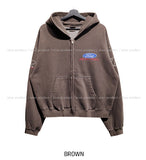 R Racing Brushed Balloon Hood Zip-Up