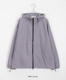 [unisex] Puku Two Way String Hood Wind Jacket