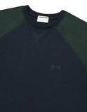 [AG] Color Block Raglan 7 Sleeve